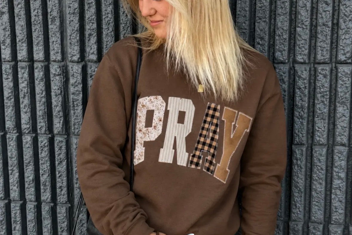 Pray Christian Faith Sweatshirt